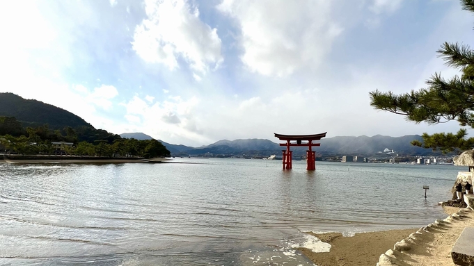 【GW限定★1泊2食付】GWは世界遺産の宮島へ！瀬戸内会席プラン♪厳島神社まで徒歩10分★